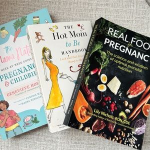 Healthy Pregnancy Book Bundle - nutrition, natural health and lifestyle